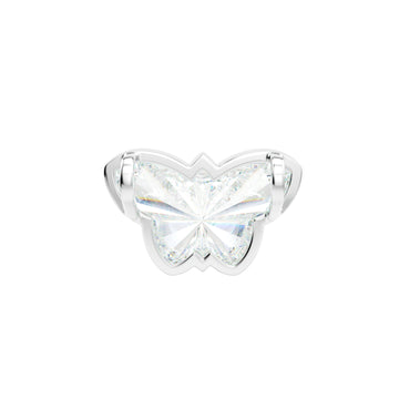 18kt White Gold Unique Cut - Butterfly
