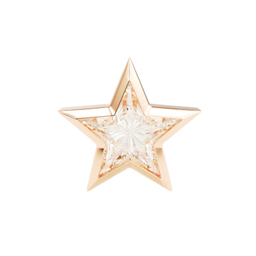 18kt Rose Gold Unique Cut - Star