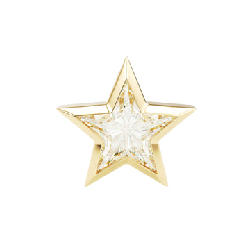 18kt Yellow Gold Unique Cut - Star