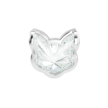 18kt White Gold Unique Cut - Cat